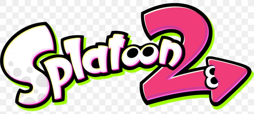 Splatoon 2 Nintendo Switch Logo Video Game, PNG, 869x390px, Splatoon 2, Area, Artwork, Brand, Computer Software Download Free