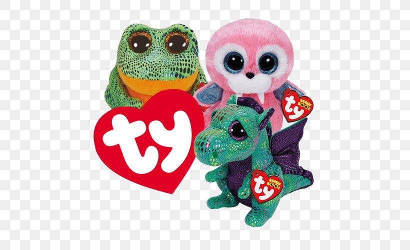 Ty Inc. Beanie Babies Stuffed Animals & Cuddly Toys, PNG, 500x500px, Watercolor, Cartoon, Flower, Frame, Heart Download Free