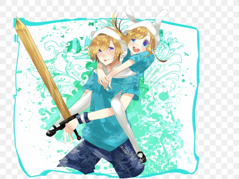 Finn The Human Fionna And Cake YouTube Fan Art, PNG, 900x675px, Watercolor, Cartoon, Flower, Frame, Heart Download Free