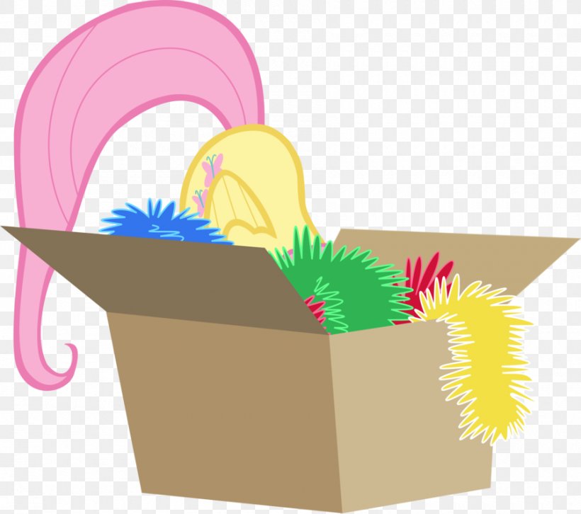 Fluttershy Rainbow Dash Pony YouTube, PNG, 900x797px, Fluttershy, Art, Box, Flower, Flowerpot Download Free