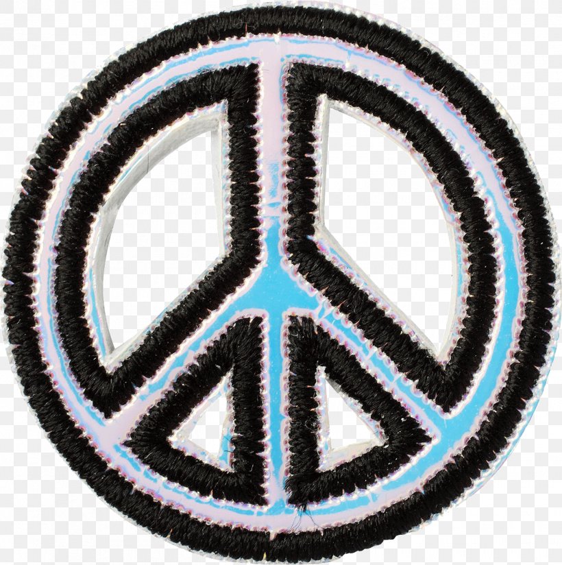 Peace Symbols Clip Art Hippie, PNG, 1417x1424px, Peace Symbols, Emblem, Embroidered Patch, Hippie, Logo Download Free