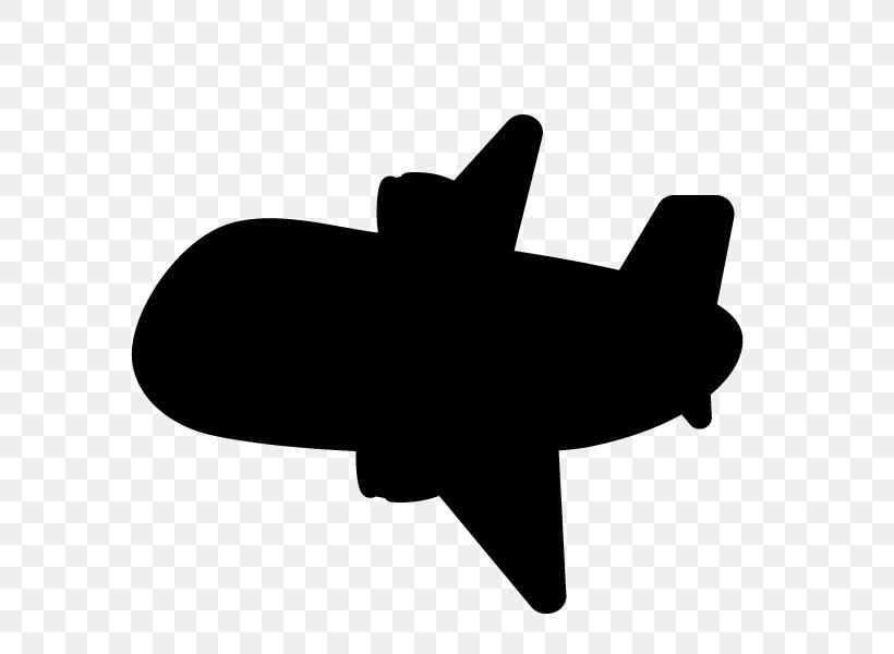Airplane Silhouette Wing Propeller Clip Art, PNG, 600x600px, Airplane, Aircraft, Black, Black And White, Black M Download Free