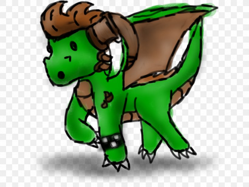 Dinosaur Amphibian Dragon Clip Art, PNG, 900x675px, Dinosaur, Amphibian, Cartoon, Dragon, Fictional Character Download Free