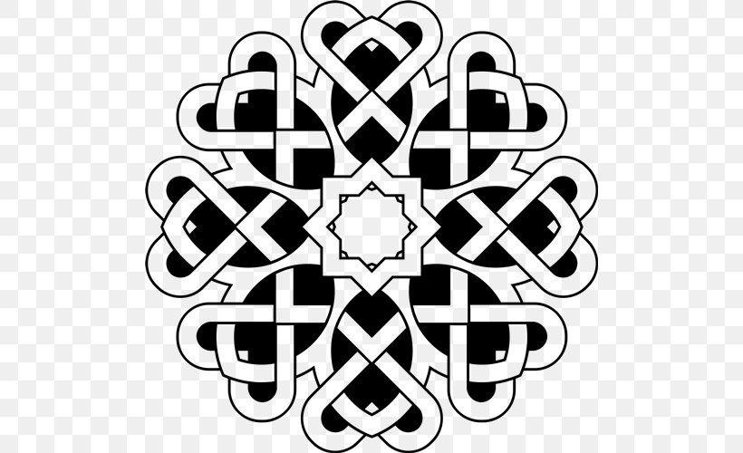 The Rumah Resort And Events Place Celtic Art Pattern, PNG, 500x500px, Celtic Art, Black, Black And White, Brand, Celtic Knot Download Free