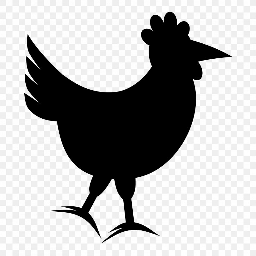 Rooster Chicken Clip Art Silhouette Fauna, PNG, 1969x1969px, Rooster, Art, Beak, Bird, Blackandwhite Download Free