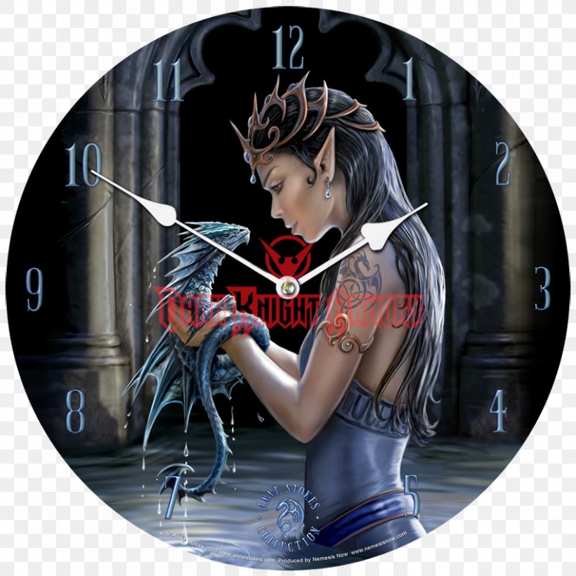 Water Clock Dragon Medieval Fantasy, PNG, 850x850px, Clock, Anne Stokes, Artist, Collectable, Dragon Download Free