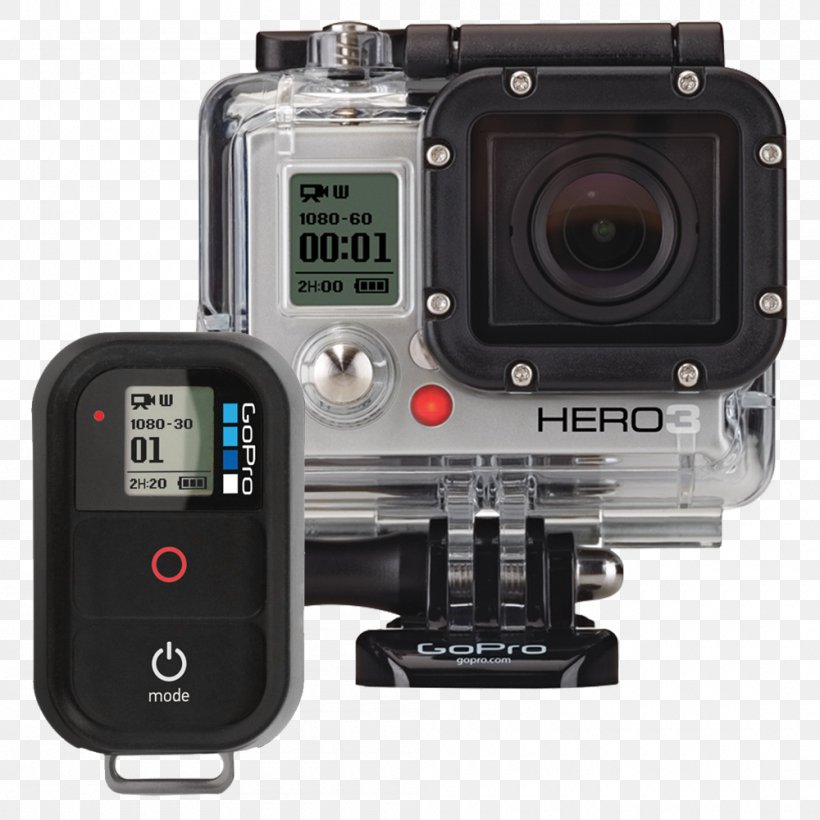 GoPro Hero 4 GoPro HERO3 Black Edition GoPro HERO3 White Edition GoPro HD HERO2, PNG, 1000x1000px, 4k Resolution, Gopro Hero 4, Camera, Camera Accessory, Camera Lens Download Free