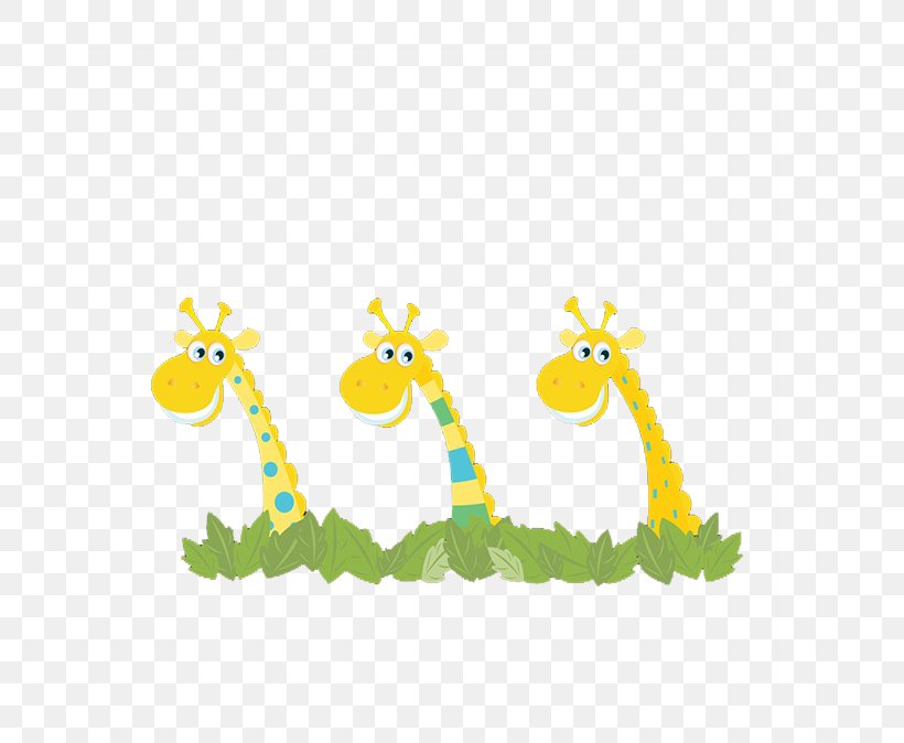 Northern Giraffe Cartoon Illustration, PNG, 768x674px, Northern Giraffe, Animal, Border, Cartoon, Giraffe Download Free