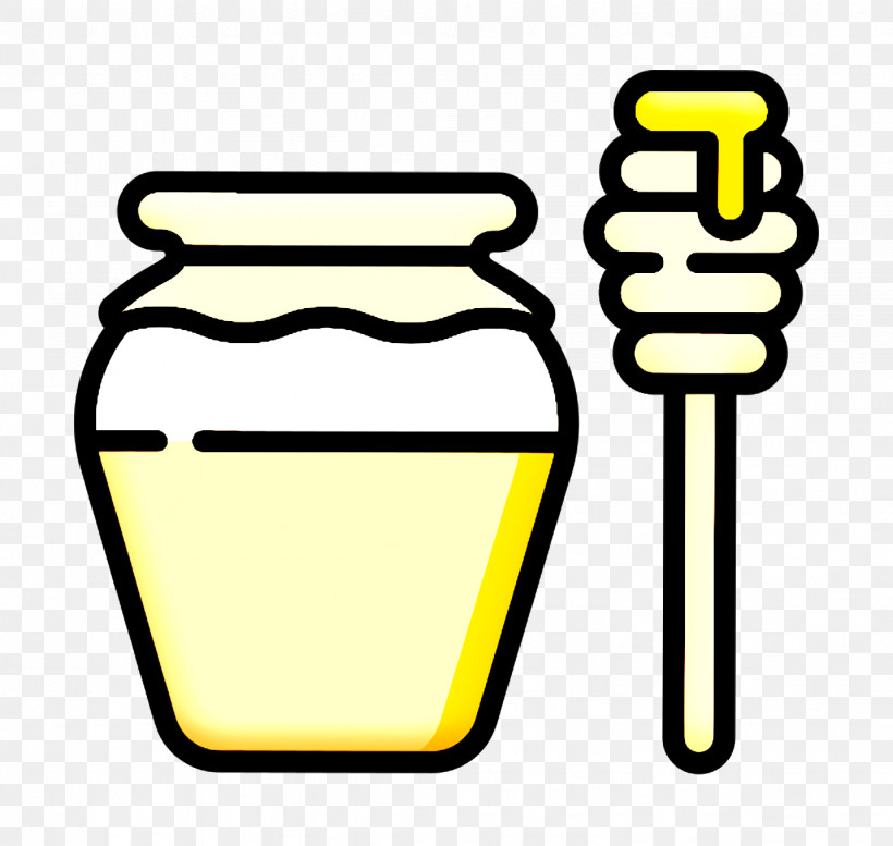 Desserts And Candies Icon Honey Icon, PNG, 1228x1164px, Desserts And Candies Icon, Honey Icon, Line, Yellow Download Free