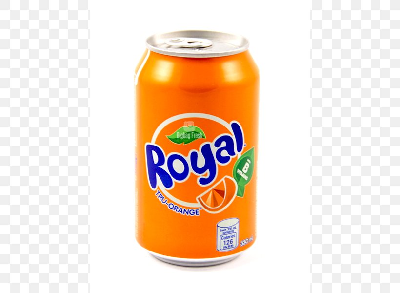 Orange Soft Drink Fizzy Drinks Juice Orange Drink Royal Tru, PNG, 600x600px, Orange Soft Drink, Alcoholic Drink, Aluminum Can, Beverage Can, Carbonated Drink Download Free