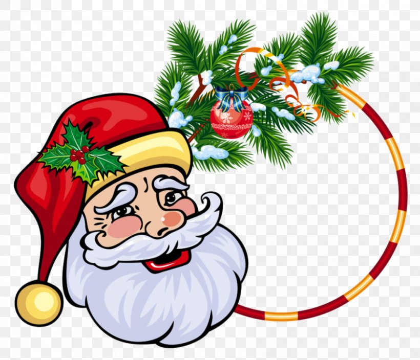 Santa Claus Christmas Day Christmas Decoration Image Illustration, PNG, 850x730px, Santa Claus, Cartoon, Christmas, Christmas Day, Christmas Decoration Download Free