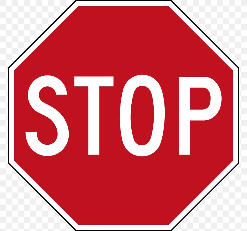 Stop Sign Manual On Uniform Traffic Control Devices Copyright All-way Stop Clip Art, PNG, 768x768px, Stop Sign, Allway Stop, Area, Brand, Copyright Download Free