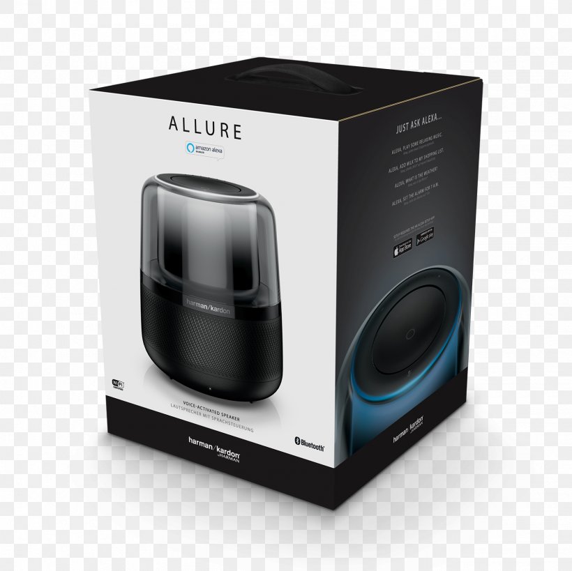 Subwoofer Computer Speakers Harman Kardon Allure Loudspeaker, PNG, 1605x1605px, Subwoofer, Amazon Alexa, Audio, Audio Equipment, Commande Vocale Download Free