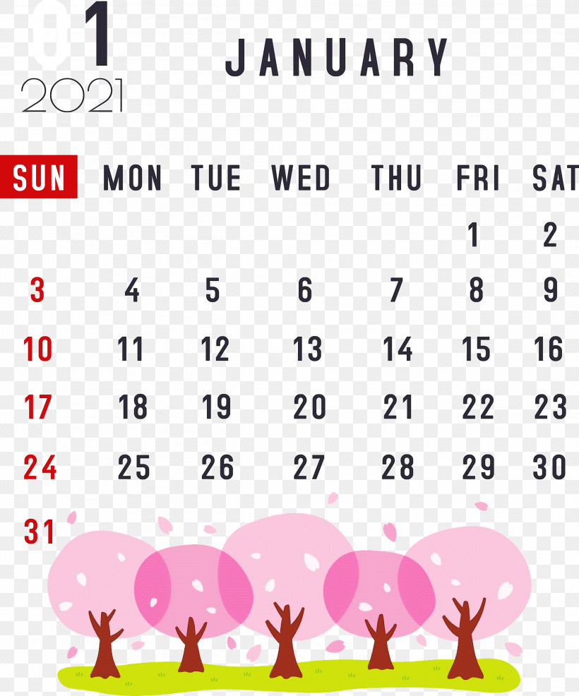 January 2021 Printable Calendar January Calendar, PNG, 2493x3000px, 2021 Calendar, January, Annual Calendar, Calendar System, Calendar Year Download Free