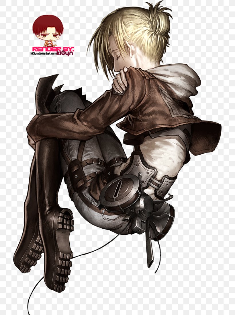 Levi Annie Leonhart Attack On Titan YouTube Mikasa Ackerman, PNG, 727x1098px, Watercolor, Cartoon, Flower, Frame, Heart Download Free