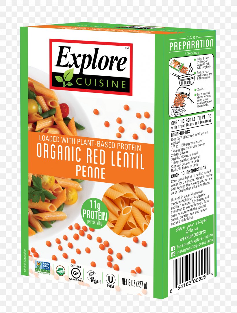 Pasta Organic Food Lentil Spaghetti Gluten-free Diet, PNG, 2028x2679px, Pasta, Breakfast Cereal, Convenience Food, Cuisine, Flavor Download Free