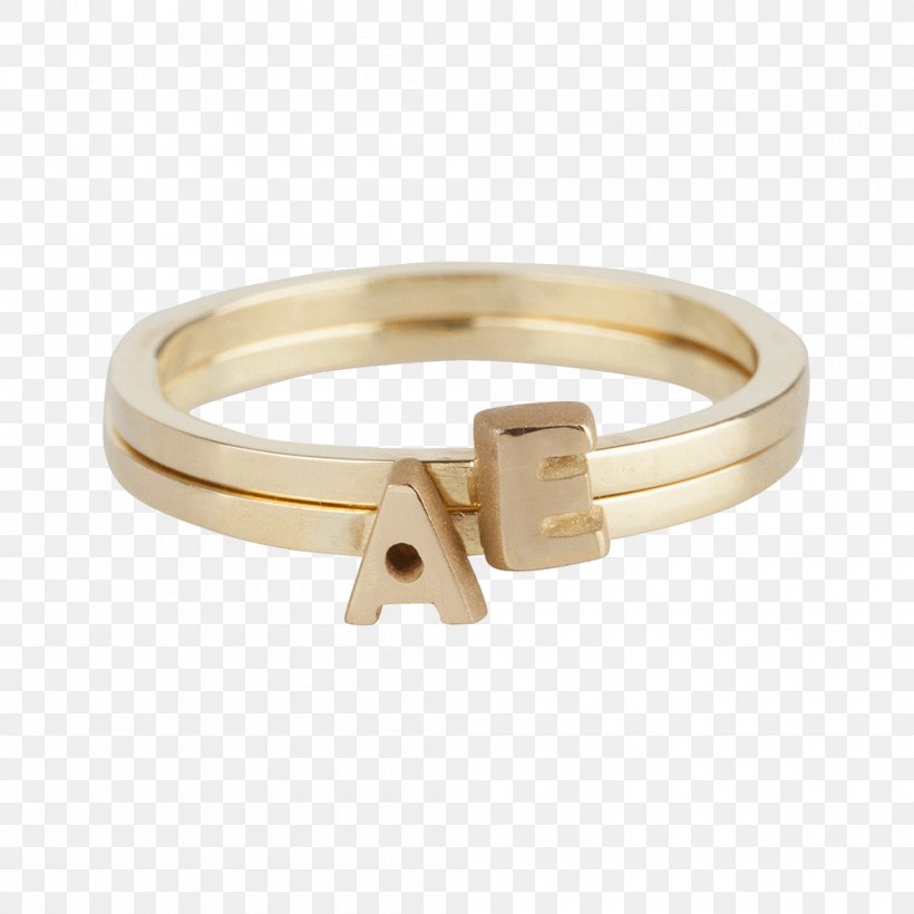 Ring Letter Gold Bracelet Jewellery, PNG, 1000x1000px, Ring, Bangle, Body Jewellery, Body Jewelry, Bracelet Download Free