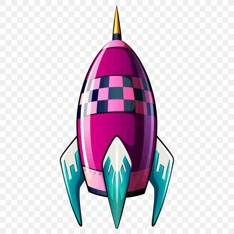 Vector Graphics Rocket Royalty-free Design Illustration, PNG, 1024x1024px, Rocket, Games, Magenta, Royaltyfree, Spacecraft Download Free