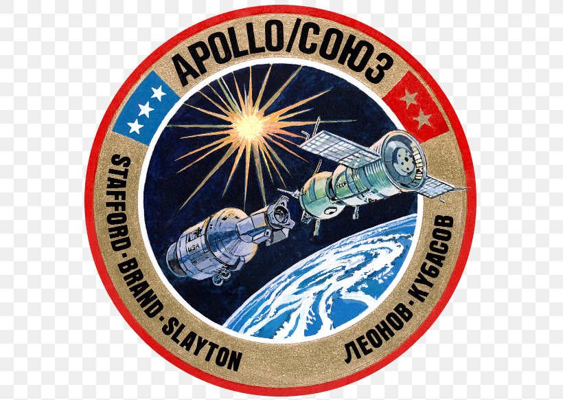 Apollo–Soyuz Test Project Apollo Program Soyuz Programme, PNG, 584x582px, Apollo Program, Apollo, Label, Nasa, Organization Download Free