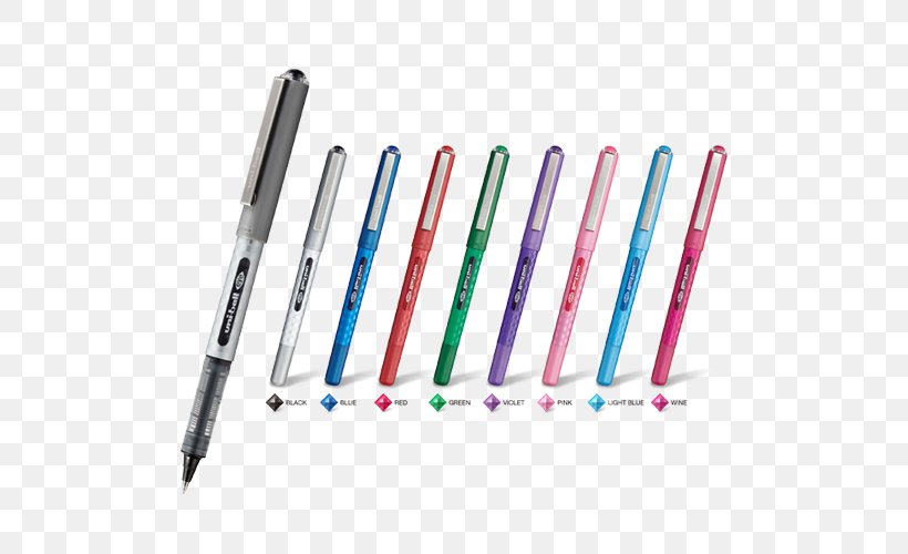 Ballpoint Pen Uni-ball Rollerball Pen シグノ クルトガ, PNG, 500x500px, Ballpoint Pen, Ball Pen, Color, Colored Pencil, Computer Accessory Download Free