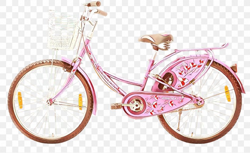 Background Pink Frame, PNG, 900x550px, Cartoon, Bicycle, Bicycle Accessory, Bicycle Fork, Bicycle Frame Download Free