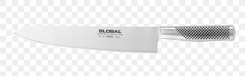 Chef's Knife Hunting & Survival Knives Global Steel, PNG, 2451x765px, Knife, Butter Knife, Chef, Cold Weapon, Egg Download Free