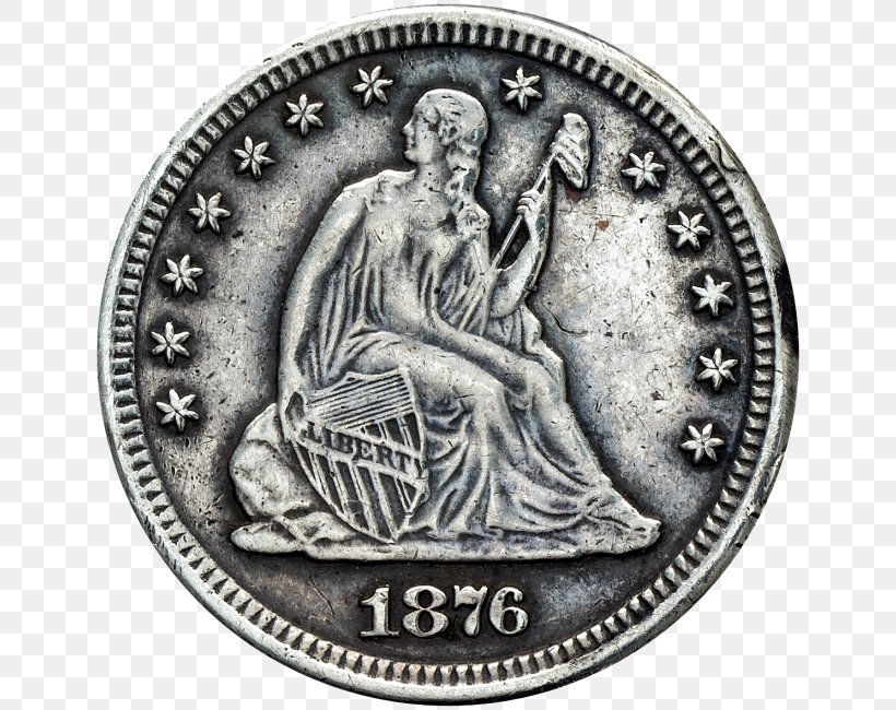Dime United States Seated Liberty Coinage Quarter Silver Coin, PNG, 650x650px, Dime, Ancient History, Capped Bust, Coin, Currency Download Free