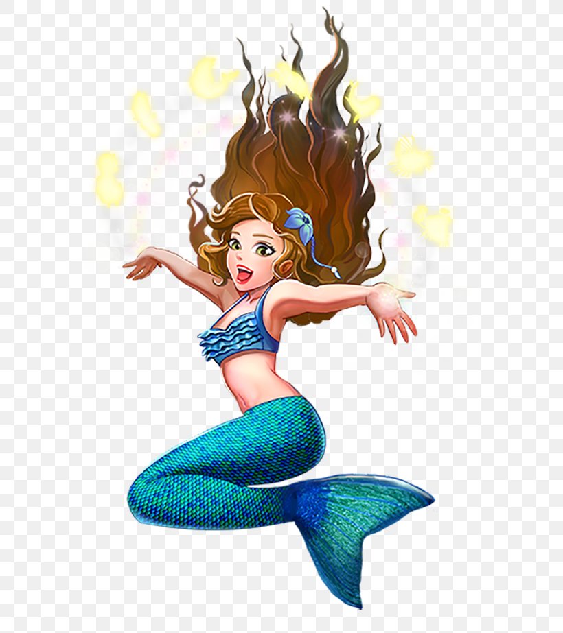 Fin Fun Mermaid Legendary Creature, PNG, 600x923px, Watercolor, Cartoon, Flower, Frame, Heart Download Free