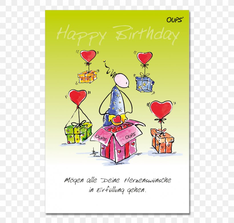 Happy Birthday Verlag Oups GmbH & Co KG Oups Buch, PNG, 968x920px, Birthday, Art, Book, Cartoon, Fictional Character Download Free