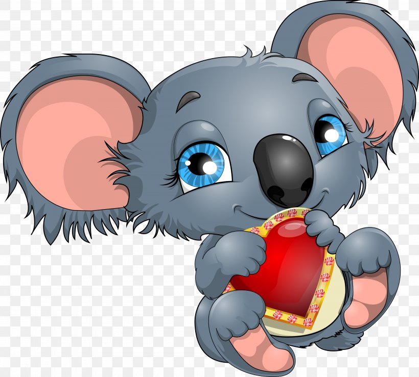 Koala Sloth Stock Photography, PNG, 4000x3606px, Watercolor, Cartoon, Flower, Frame, Heart Download Free