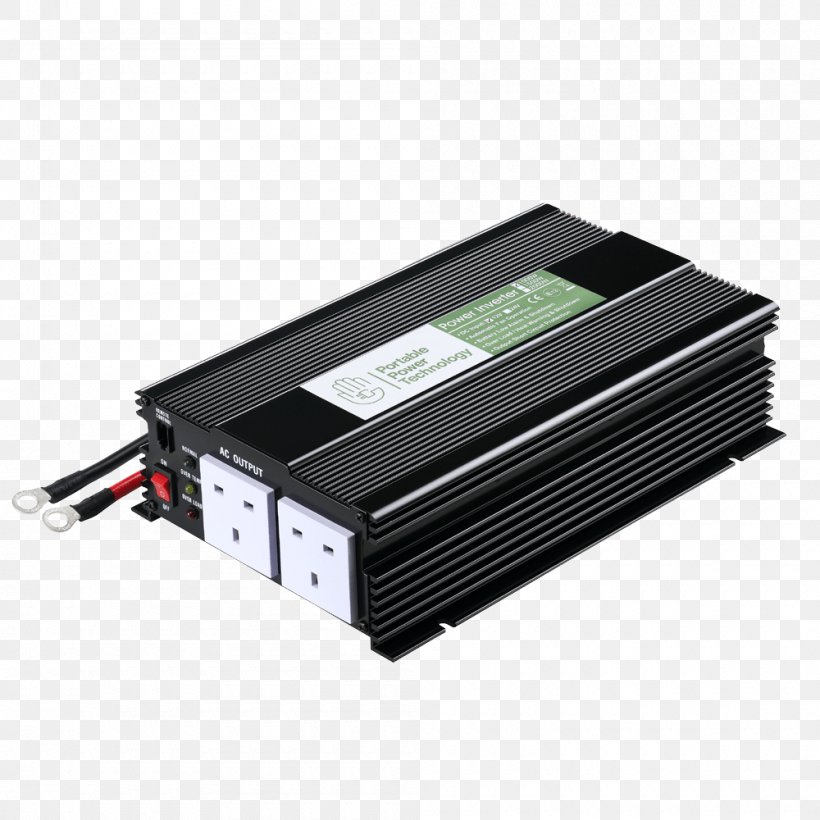 Power Inverters Battery Charger AC Adapter Electric Power Electric Battery, PNG, 1000x1000px, Power Inverters, Ac Adapter, Adapter, Alternating Current, Battery Charger Download Free