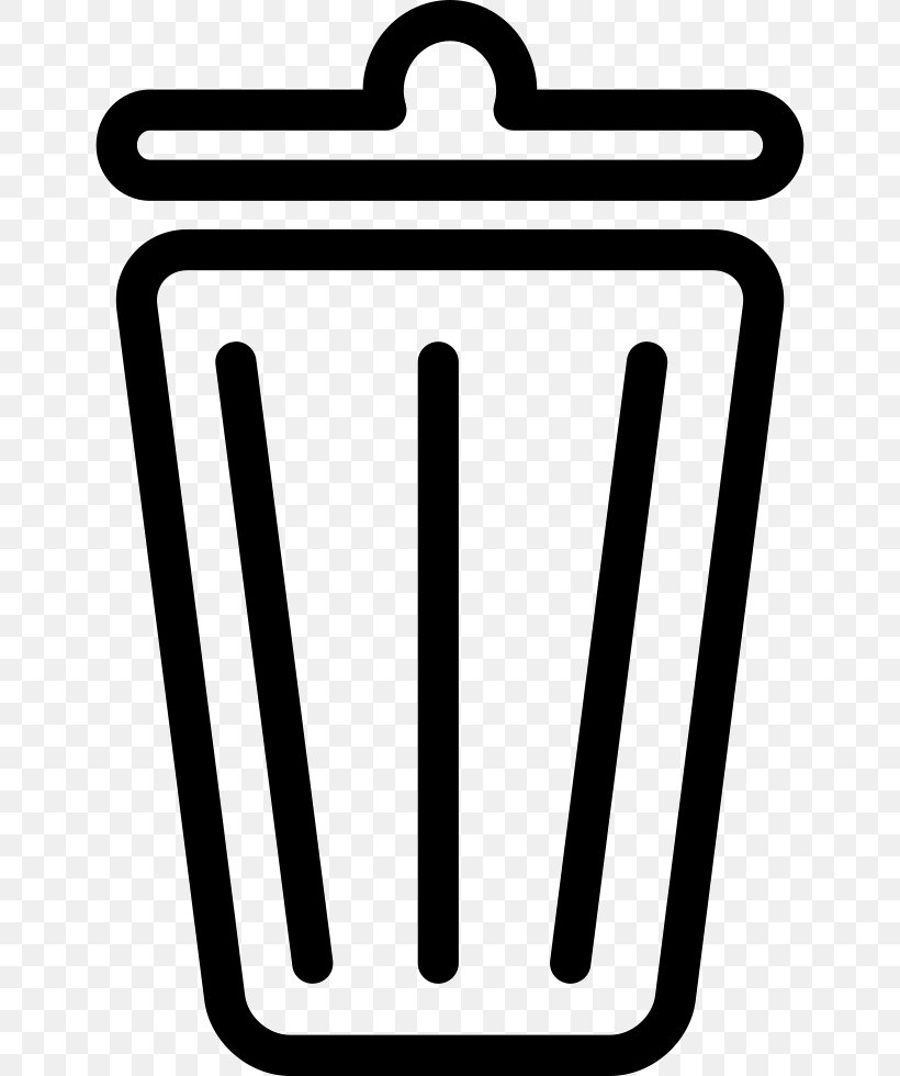 Rubbish Bins & Waste Paper Baskets Recycling Bin, PNG, 646x980px, Rubbish Bins Waste Paper Baskets, Area, Black And White, Logo, Prullenbak Download Free