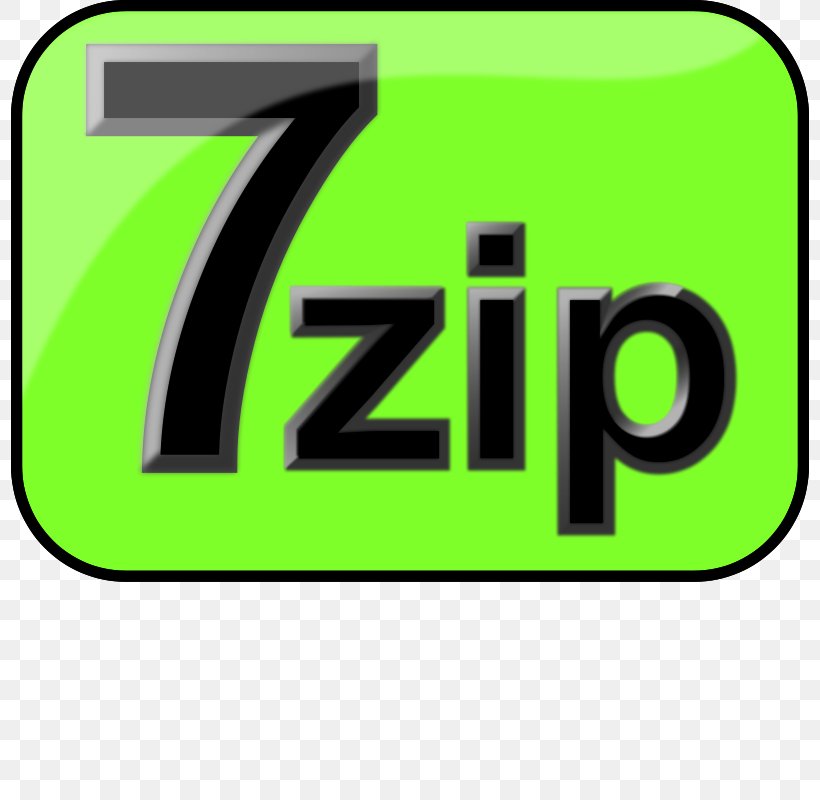 7-Zip Clip Art, PNG, 800x800px, Zip, Area, Brand, Free And Opensource Software, Free Content Download Free
