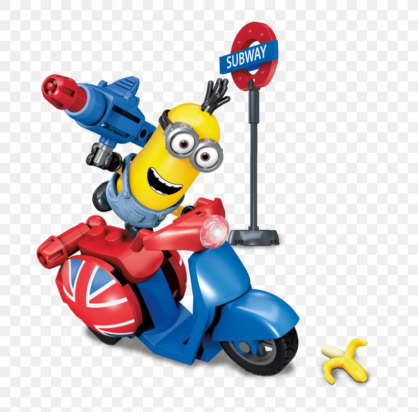 Kevin The Minion Mega Brands Toy Block Despicable Me, PNG, 1906x1881px, Kevin The Minion, Construction Set, Despicable Me, Despicable Me 2, Figurine Download Free