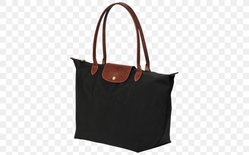 Longchamp Tote Bag Pliage Shopping, PNG, 510x510px, Longchamp, Bag, Black, Brand, Brown Download Free