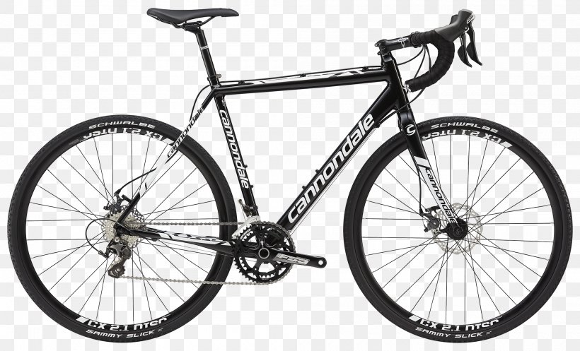 Cyclo-cross Bicycle Cannondale CAADX 105 Cycling, PNG, 2000x1214px, Cyclocross Bicycle, Automotive Tire, Bicycle, Bicycle Accessory, Bicycle Drivetrain Part Download Free
