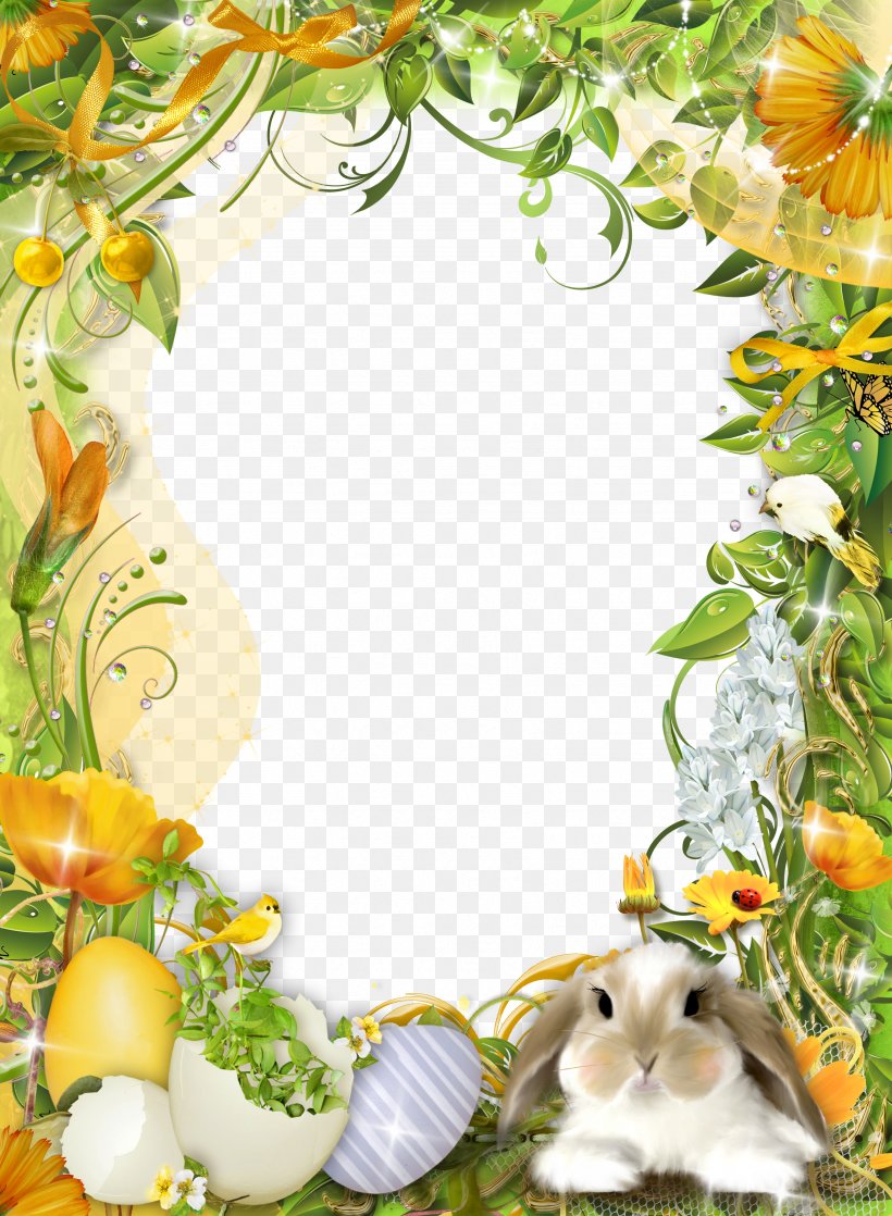 Easter Bunny Picture Frame Photography, PNG, 3464x4724px, Easter Bunny, Birthday, Child, Christmas, Decor Download Free