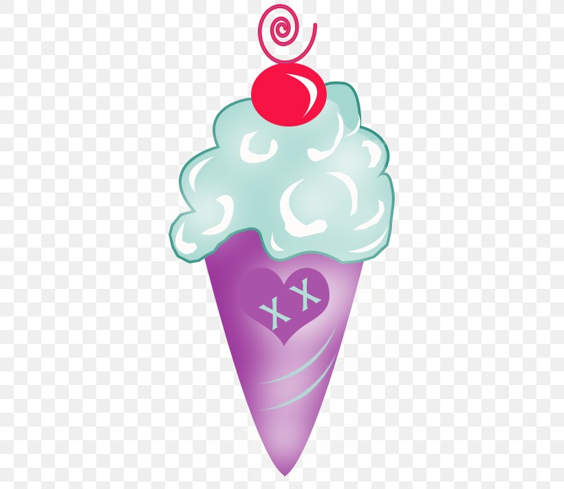Ice Cream Cone Kavaii Art Clip Art, PNG, 418x711px, Watercolor, Cartoon, Flower, Frame, Heart Download Free