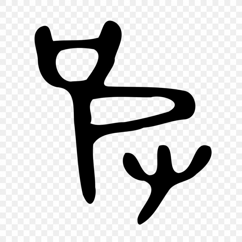 Kangxi Dictionary Radical 107 Shuowen Jiezi Chinese Characters, PNG, 1024x1024px, Kangxi Dictionary, Antler, Black And White, Chinese Characters, Encyclopedia Download Free