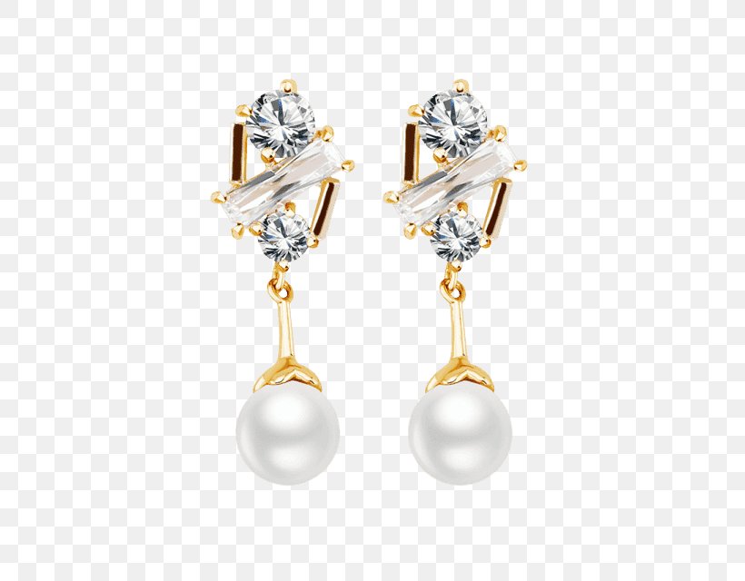 Pearl Earring Gold Jewellery Oro Laminado, PNG, 480x640px, Pearl, Bitxi, Body Jewellery, Body Jewelry, Bracelet Download Free