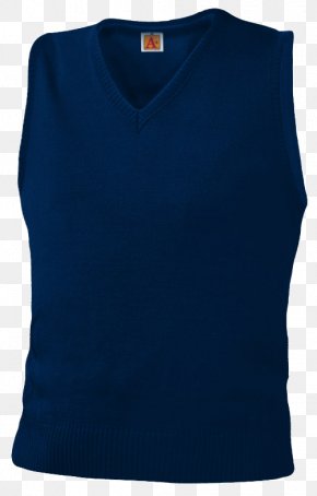 Sweater Vest - T-shirt Gilets Sleeveless Shirt PNG