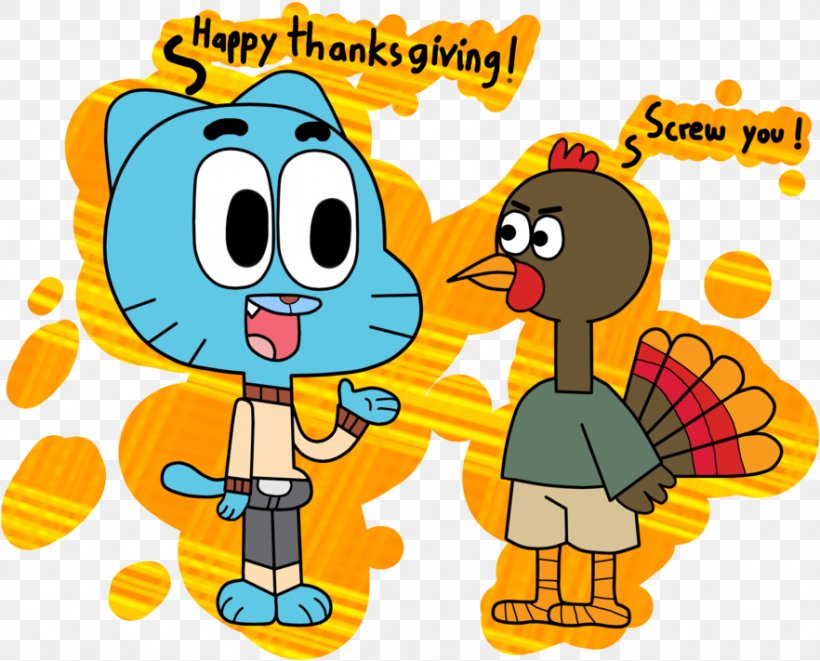 Thanksgiving Cartoon, PNG, 882x711px, Thanksgiving, Amazing World Of Gumball, Artist, Beak, Cartoon Download Free