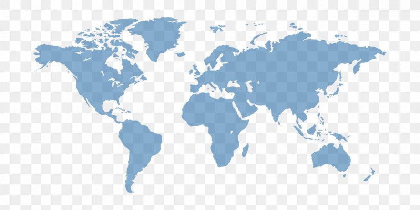 World Map Globe Blank Map, PNG, 1200x600px, World, Blank Map, Blue, Canvas Print, Cloud Download Free