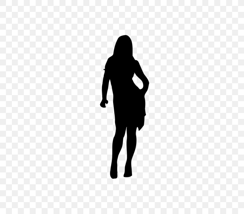 Female Body Shape Woman Silhouette Clip Art, PNG, 500x720px, Female Body Shape, Arm, Black, Black And White, Drawing Download Free