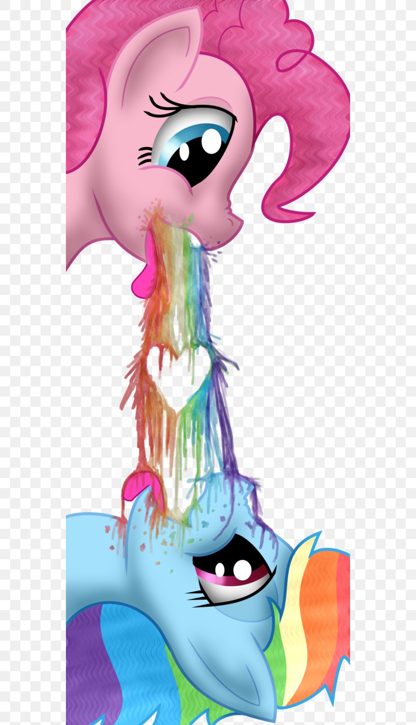 Pinkie Pie Pony DeviantArt Power Ponies Horse, PNG, 560x1426px, Watercolor, Cartoon, Flower, Frame, Heart Download Free