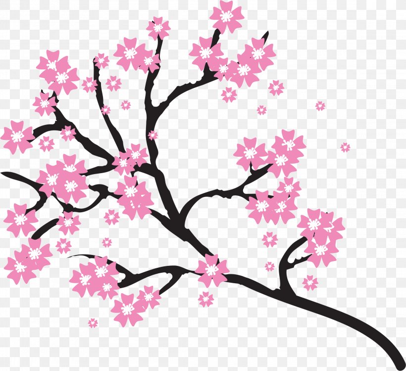 Cherry Blossom Drawing Clip Art, PNG, 2300x2100px, Cherry Blossom, Blossom, Branch, Cherry, Drawing Download Free