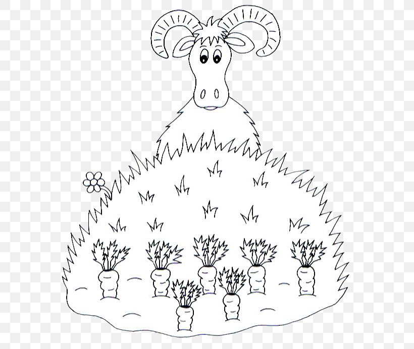 Chicken Goat U7f8a Chinese Zodiac Carrot, PNG, 773x692px, Chicken, Animation, Area, Art, Black And White Download Free
