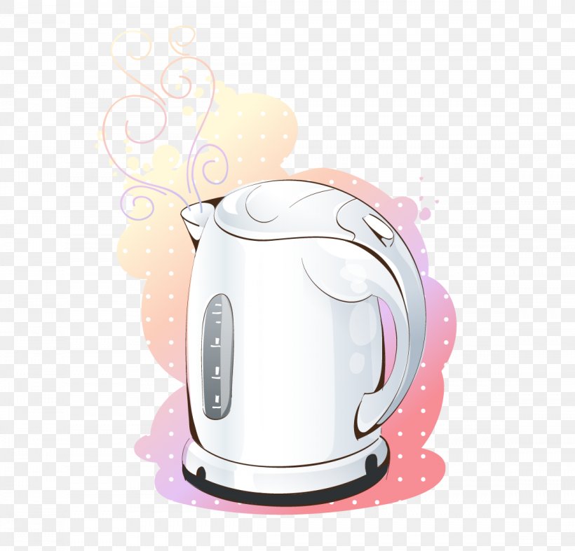 Kettle Cartoon Electricity Electric Heating, PNG, 1148x1103px, Kettle, Cartoon, Child, Drinkware, Electric Heating Download Free