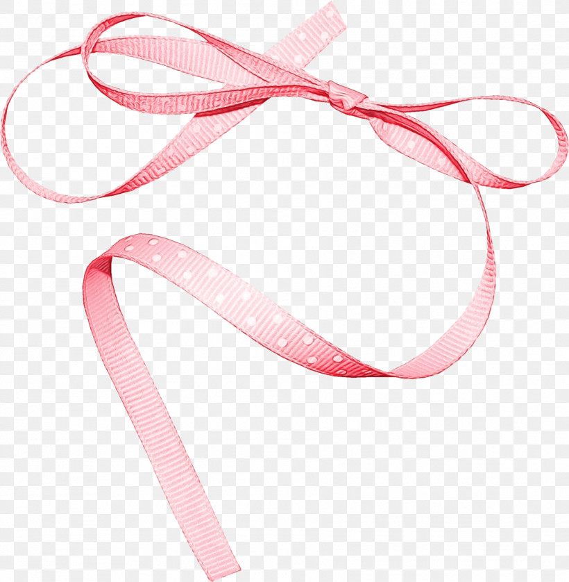 Ribbon Pink M, PNG, 1794x1835px, Watercolor, Paint, Pink M, Ribbon, Wet Ink Download Free