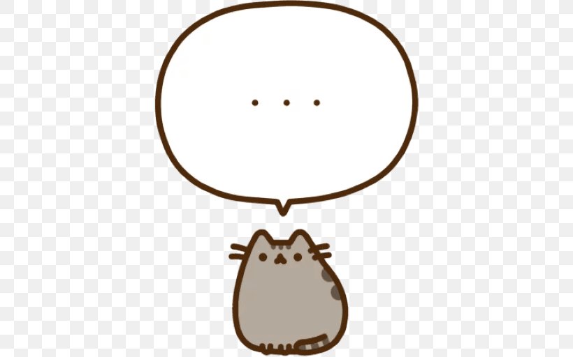 Pusheen Telegram Emoji Thought Cat, PNG, 512x512px, Pusheen, Area, Body Jewelry, Cat, Emoji Download Free